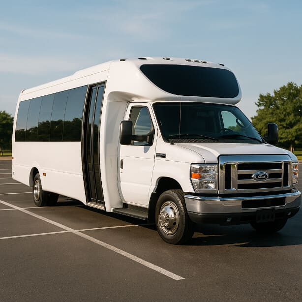 San Angelo Shuttle Bus Rentals 20 Passenger Shuttle Bus