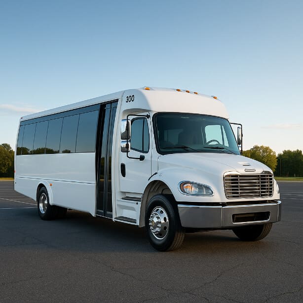 San Angelo Shuttle Bus Rentals 25 Passenger Shuttle Bus