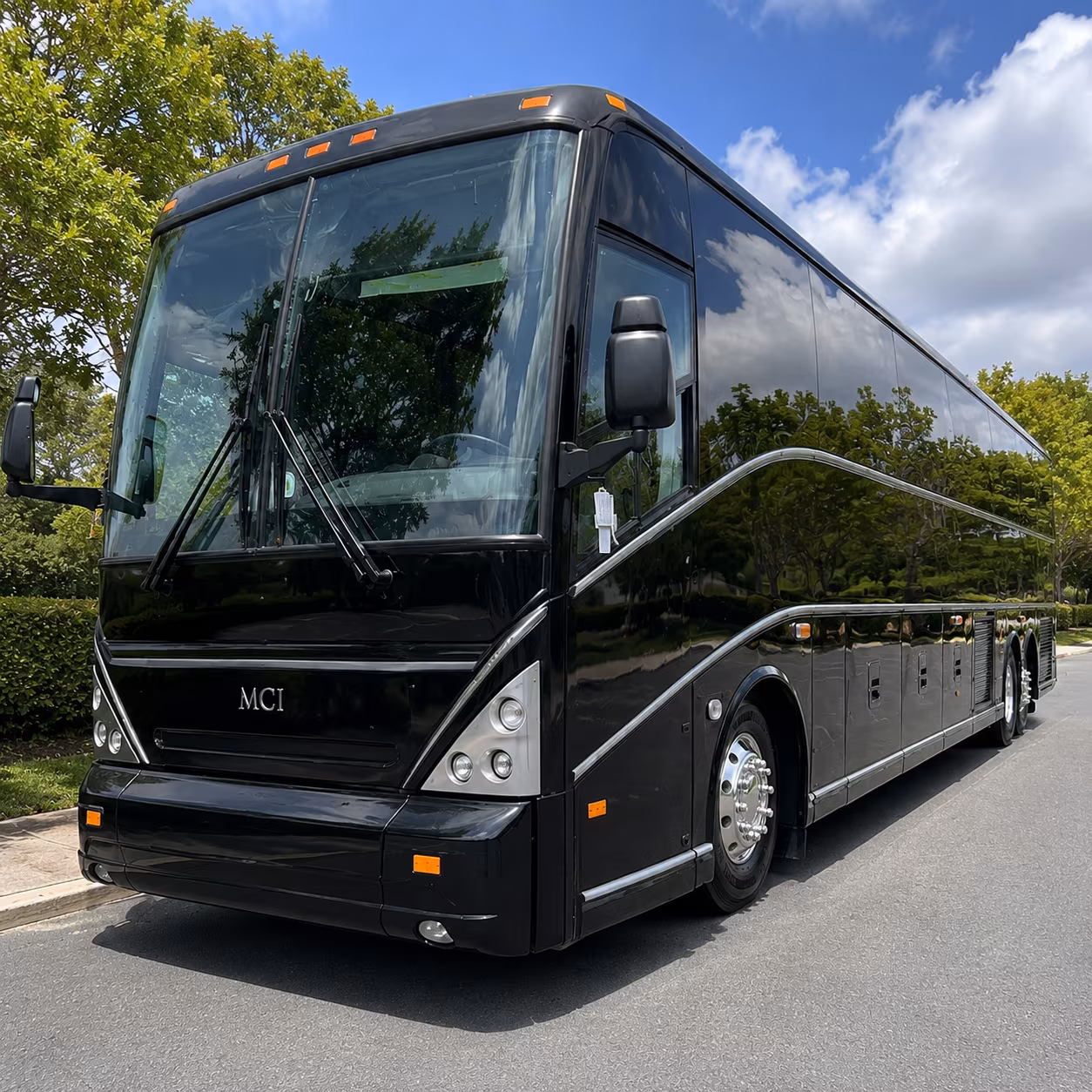 san angelo charter bus services exterior