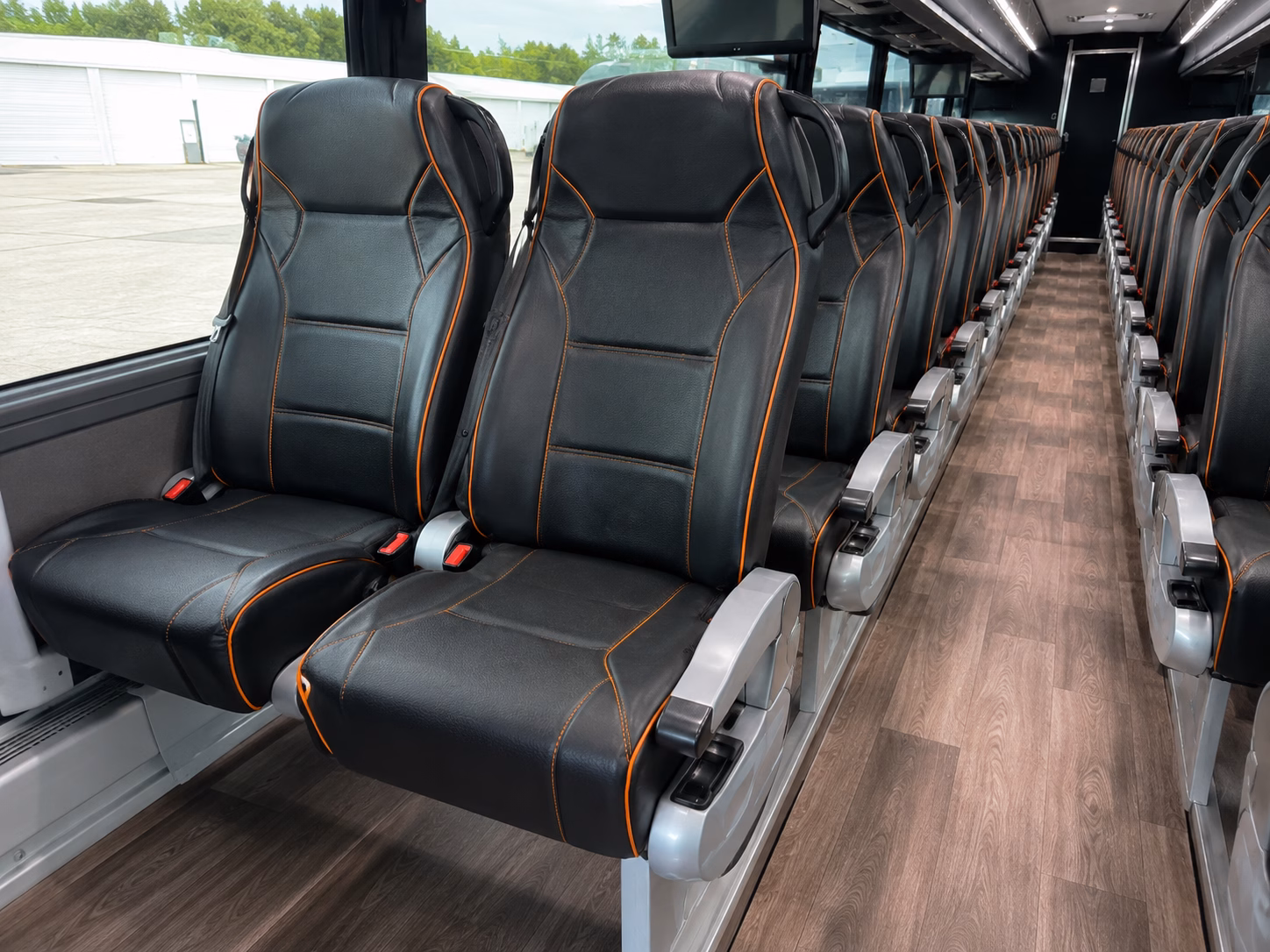 san angelo construction and film crew shuttle buses