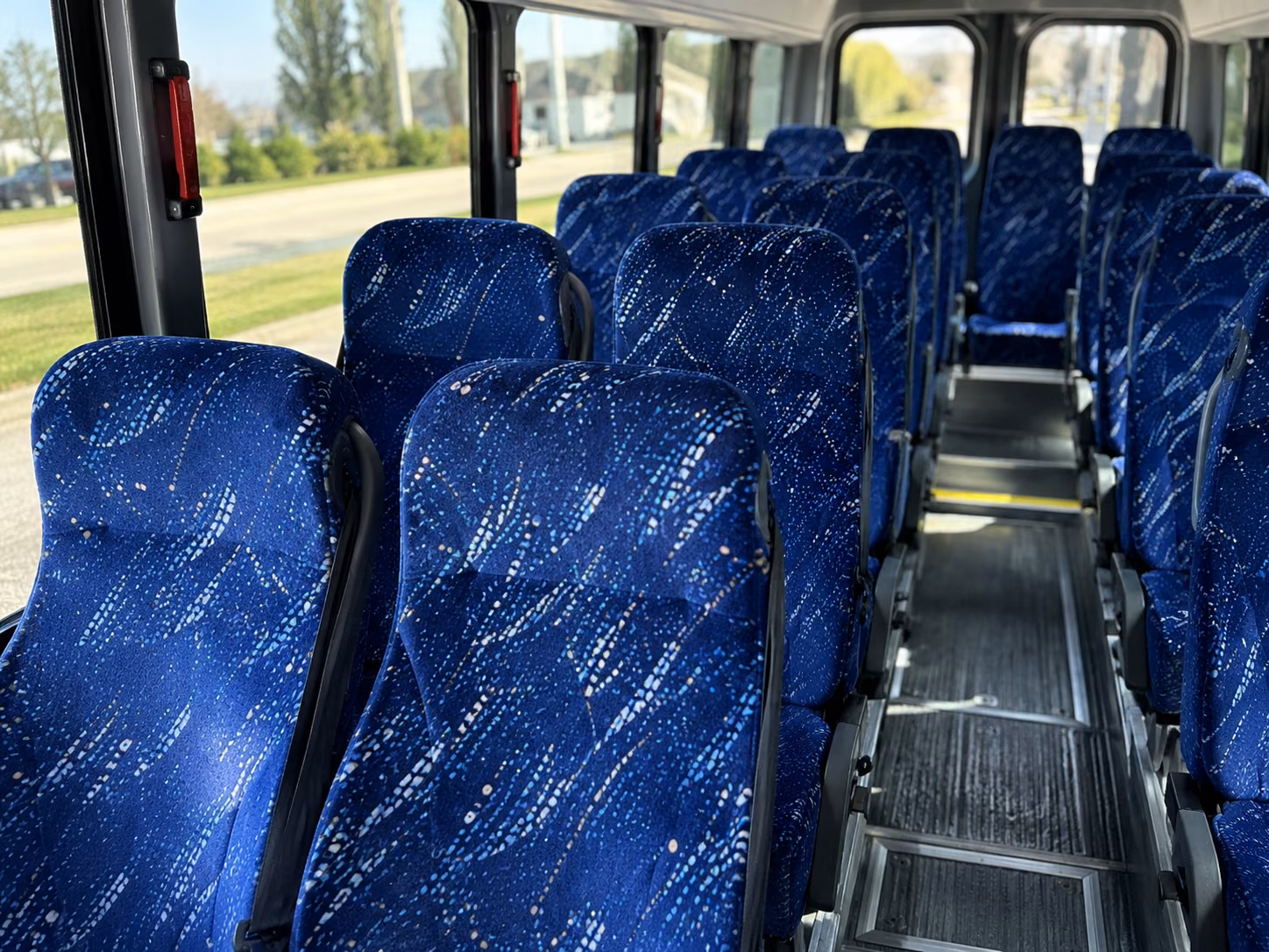 san angelo hospital and campus shuttle bus rentals